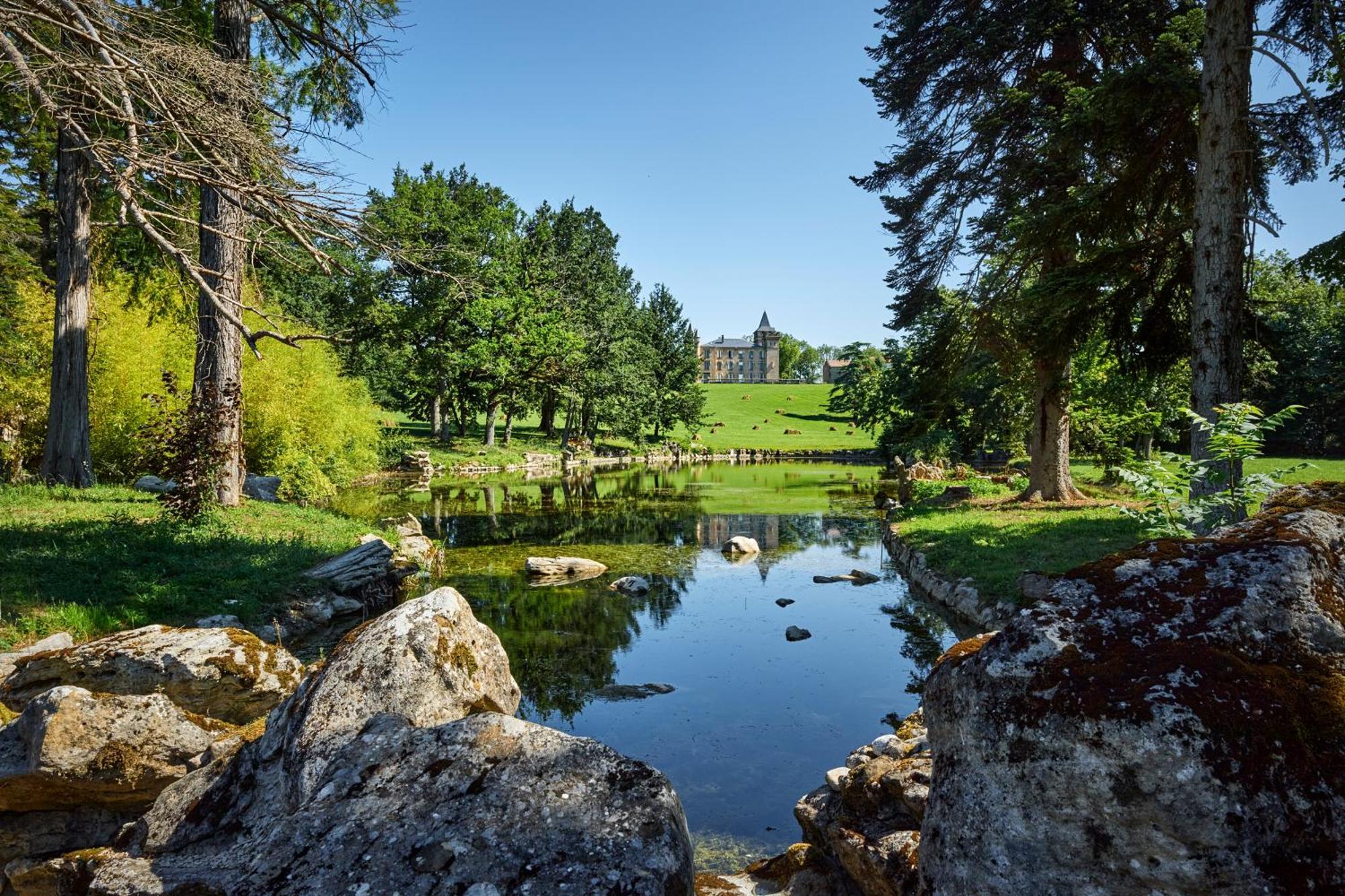 Chateau De Sibra Lagarde (Ariege) Exterior foto