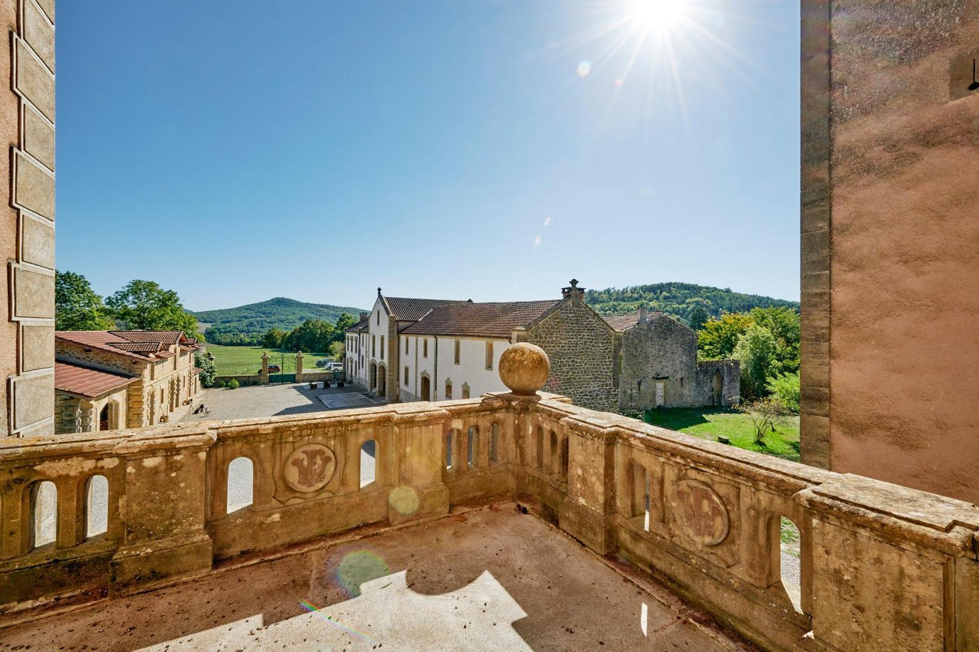 Chateau De Sibra Lagarde (Ariege) Exterior foto