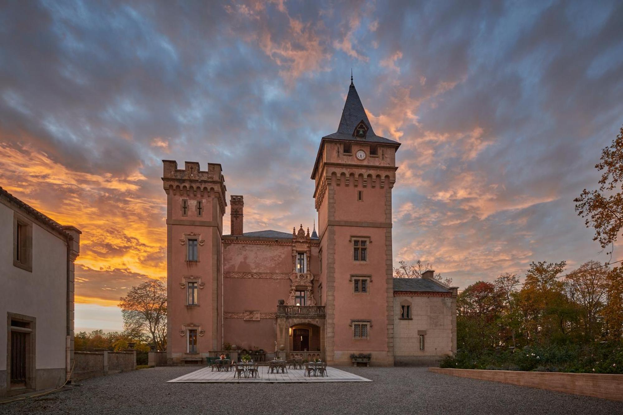 Chateau De Sibra Lagarde (Ariege) Exterior foto